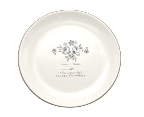 K.PLATE VINT.FLOWER 20,5