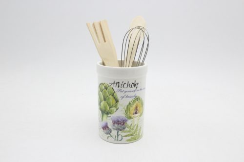 K.HOLDER+SPOONS ARTICHOKE 13