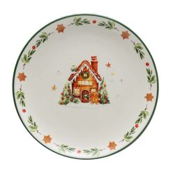 K.PLATE GINGERBREAD HOUSE 20,5