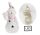 PORCELAIN LED SNOWMAN+STAR RED/WHITE13