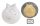 PORCELAIN LED BALL WHITE 9.2*9.4