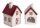 PORCELAIN LED HOUSE PINK ROOF7.8*12