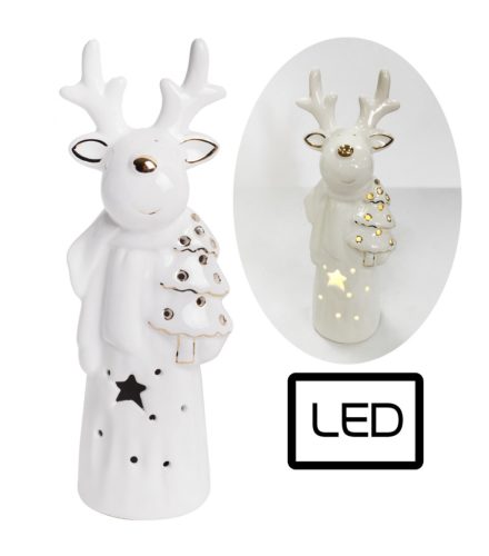 PORC.LED RÉNSZARVAS FE/AR19