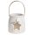 PORCELAIN MT.STAR WHITE/RED 8.2*8