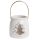 PORCELAIN MT.PINE WHITE/RED 8.2*8