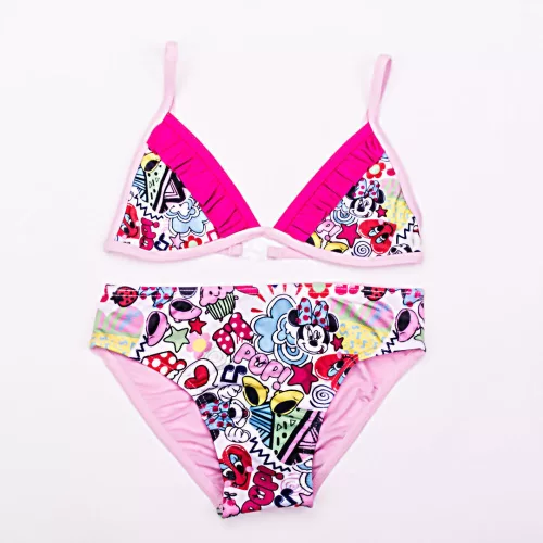 Minnie Mouse girl swimsuit - two-piece swimsuit - light pink - 98