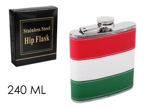 FLAT PLATE BLK.STEEL HUNGARY 240ML