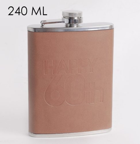 FLAT PLATE BLK.STEEL "60" BROWN 240ML