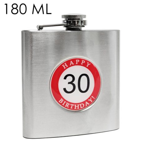 FLAT PLATE BLK.A.30YEARS 180ML