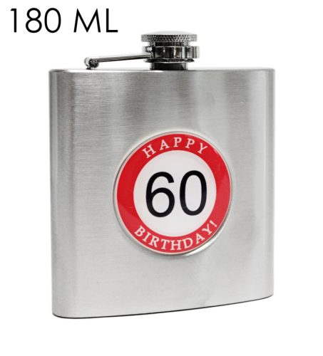 FLAT PLATE BLK.A.60YEARS 180ML