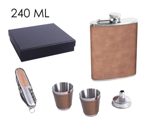 FLAT PLATE+2CUP+FUNNEL BAR 240
