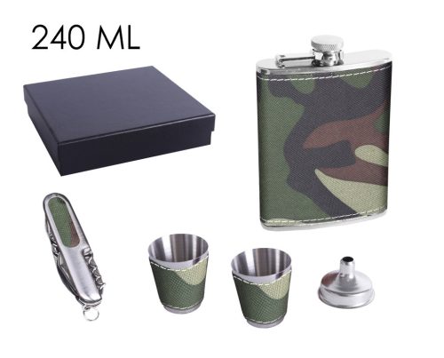 FLAT PLATE+2CUP+FUNNEL TERRA 240