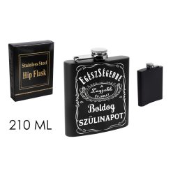 FLAT PLATE "CHEERS" BLK 210