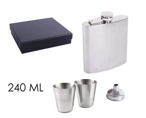 FLAT PLATE.2CUP+1FUNNEL 240ML