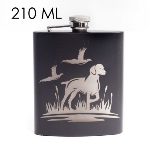 FLAT PLATE BLK.A.BROWN POINTER 210ML