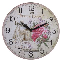 WOODEN CLOCK WALL POSTCARD 29