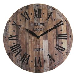 WOODEN CLOCK WALL ANTIQUE    29