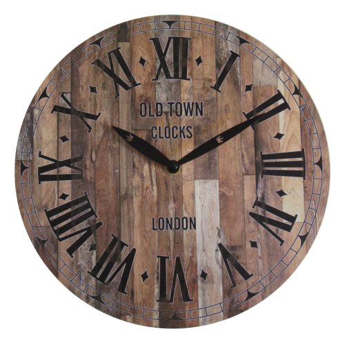WOODEN CLOCK WALL ANTIQUE    29