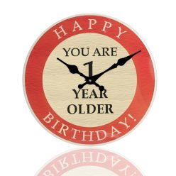 Ü.CLOCK WALL CLOCK+1YEAR HAPPY30