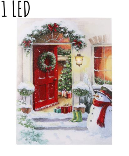 PICTURE+1LED BED.DOOR+SNOWM30*40