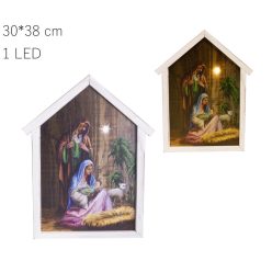 KÉP+1LED SZENT CSALÁD 30*38