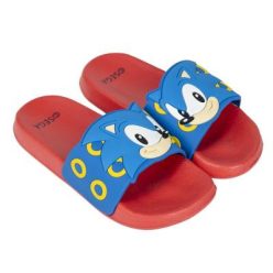 Prémium gyerek papucs - Sonic