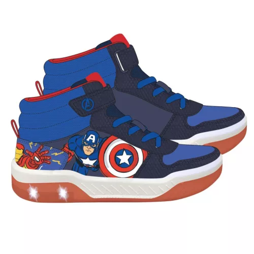 Avengers LED flashing light street kids' shoe_29