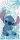 Disney Stitch Palm Leaves 100% cotton beach towel - 70x140 cm