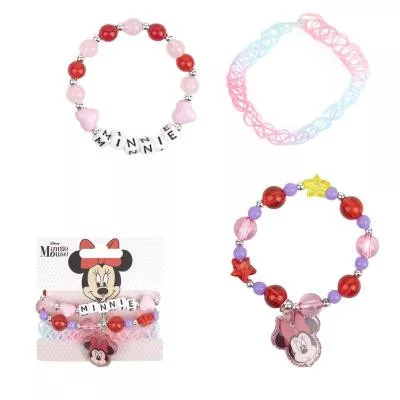 Disney Minnie Mouse set of 3 bracelets
