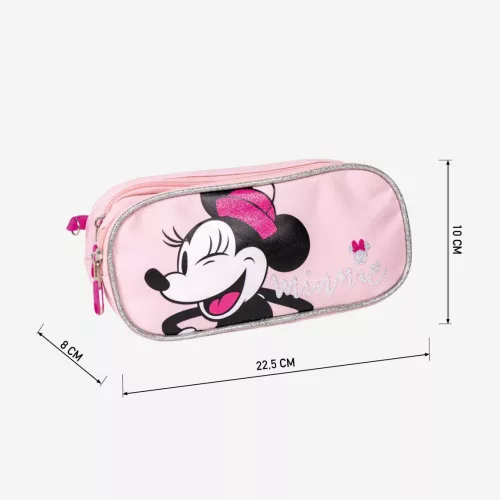 Disney Minnie Mouse pencil case - 20 x 7 cm