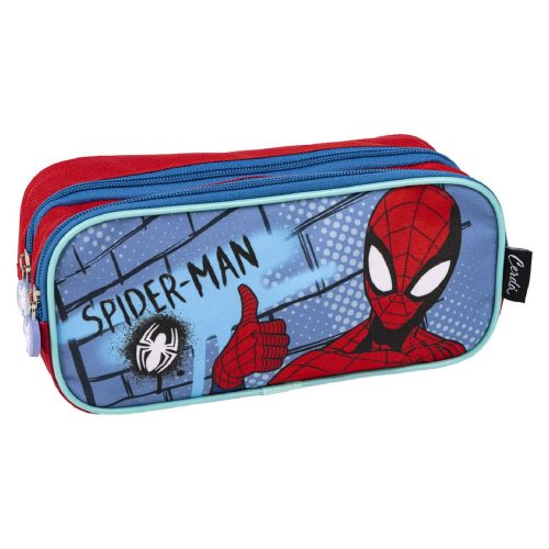 Spiderman 2-compartment pencil case