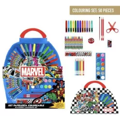 Marvel coloring book 50 pieces - for kids