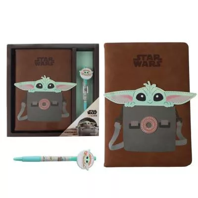 Írószer szett BABY YODA A Mandalóri