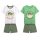Star Wars short pajamas with Baby Yoda pattern - green - 116