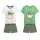 Star Wars short pajamas with Baby Yoda pattern - green - 116
