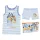 Bluey sleeveless short cotton pajamas up to 2 years old