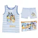 Bluey sleeveless short cotton pajamas up to 4 years old