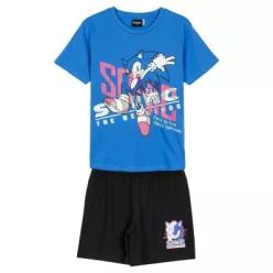 Sonic children's short pajamas 100% cotton