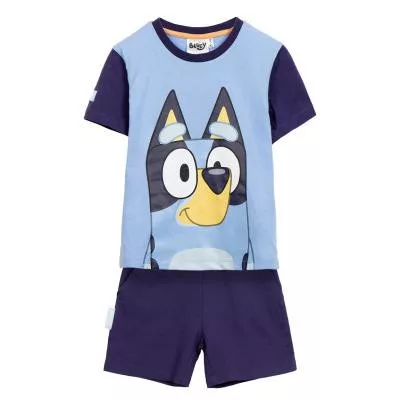Bluey 100% pamut rövid szabadidőruha szett gyerekeknek