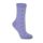 Women's socks - cotton ankle socks - 39-42 - small purple checkered pattern - Evidence