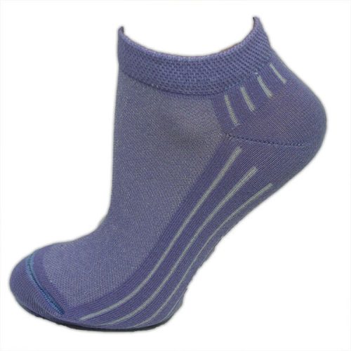 Women's cool sports no-show socks - cotton breathable no-show socks - 39-42 - purple - Evidence