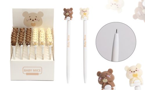 GEL PEN BABY MOUSE 2S