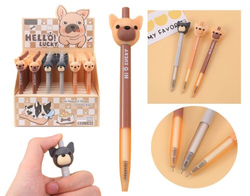 GEL PEN BULLDOG 3S