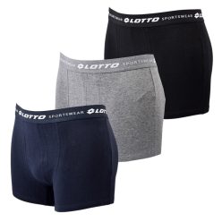 Lotto men's cotton boxer shorts - light gray - L