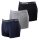 Lotto men's cotton boxer shorts - light gray - XXL