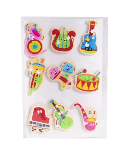 WOOD STICKER MUSICAL INSTRUMENTS*9