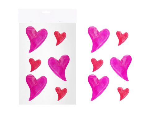 WINDOW GEL HEARTS RSZ.
