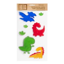 WINDOW GEL DINOSAURS 15*25