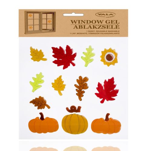 WINDOWZS.LEAVES+PUMPKINS 20*25