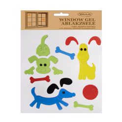 WINDOW GEL DOGS 20*25